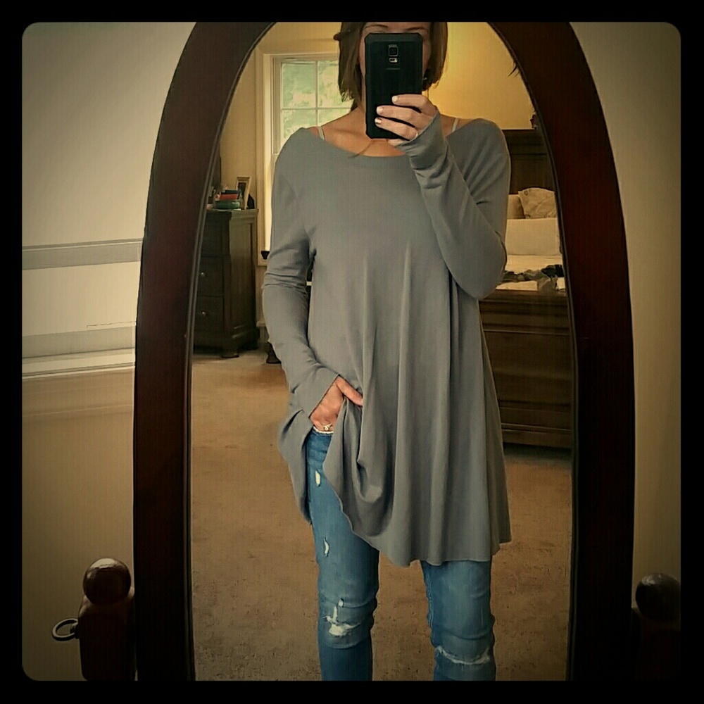 Free People Sweatshirt Dress